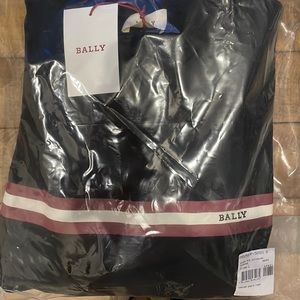 Bally black crew neck sweatshirt
